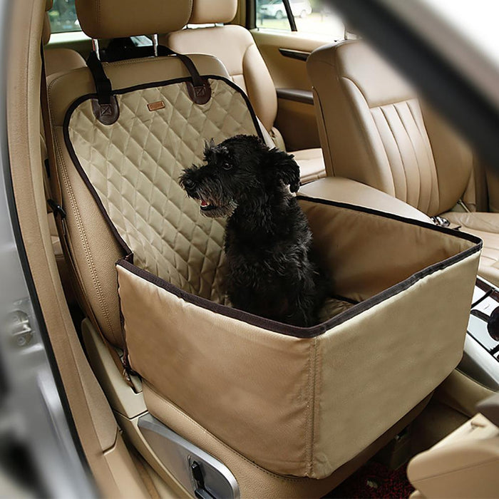 Spacious Safe Small Dog Car Booster Seat