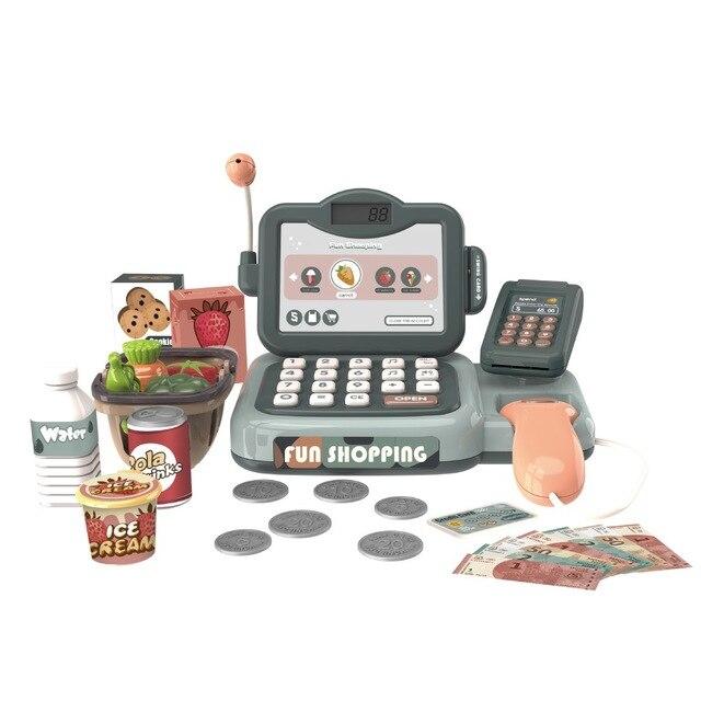 Smart Kids Cash Register Play Toy With Scanner | Zincera