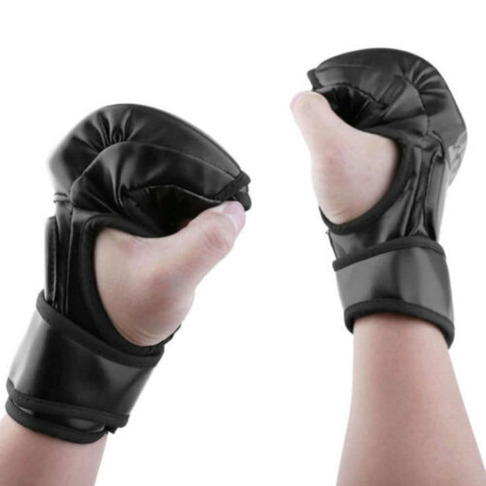 Premium MMA Sparring Punching Bag Gloves