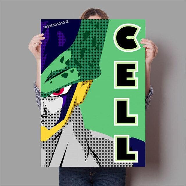 Dragon Ball Z Poster </br> Cell (Flat Design)