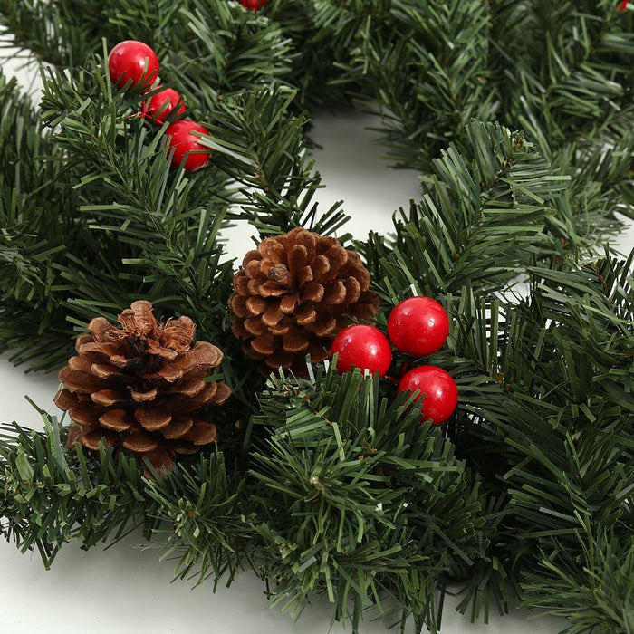 Large Holiday Christmas Pine Cone Mantle Garland