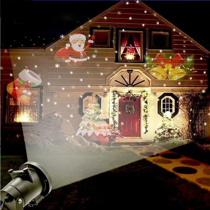 Animated Outdoor Christmas Holiday Laser Light Projector