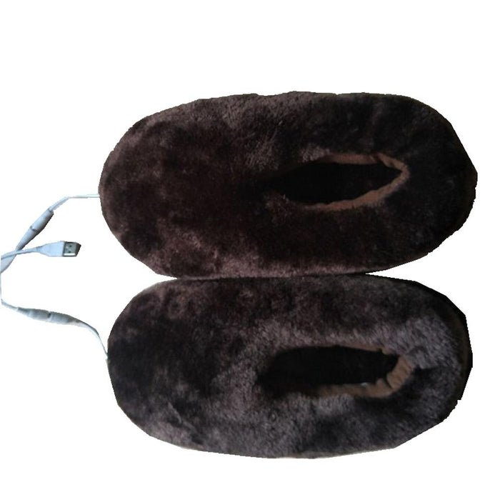 Comfortable Electric Heated Men / Women Slippers