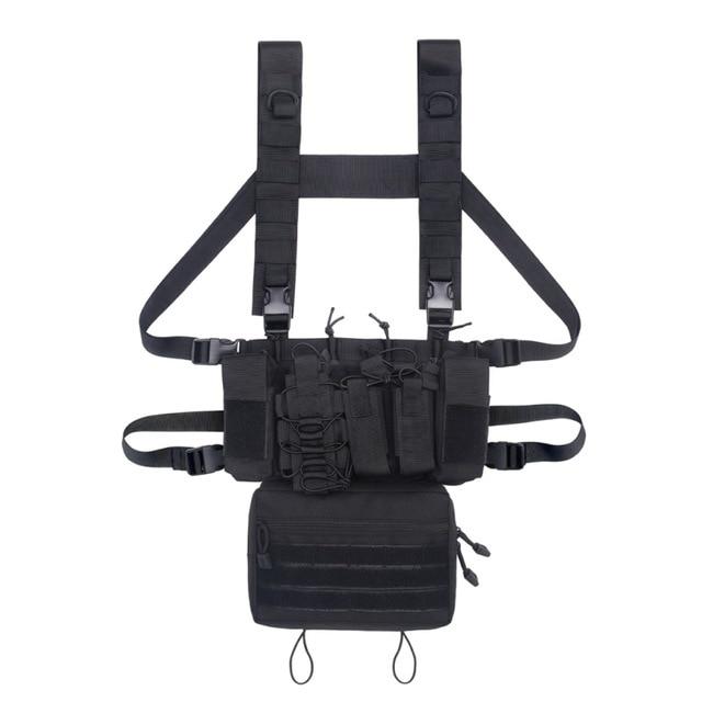 Heavy Duty Tactical Minimalist Molle Chest Rig
