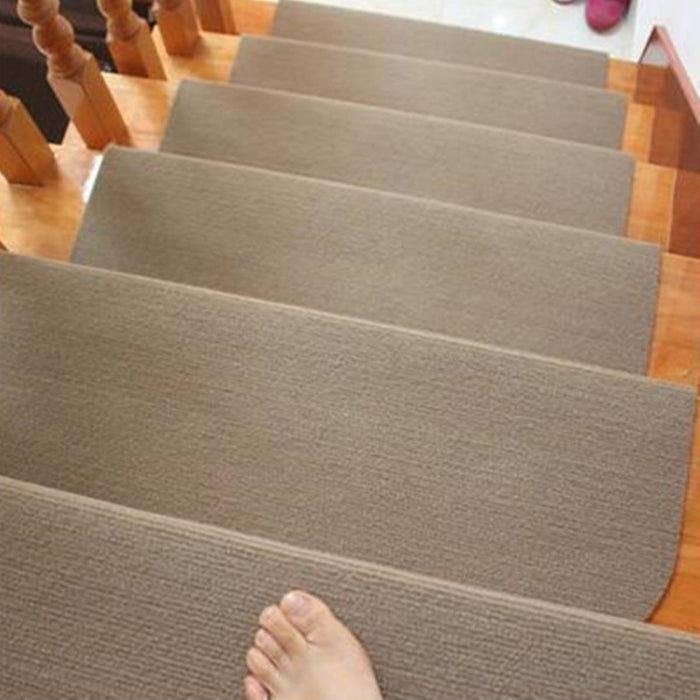 Modern Non Slip Stair Covering Carpet Treads 13 Pack