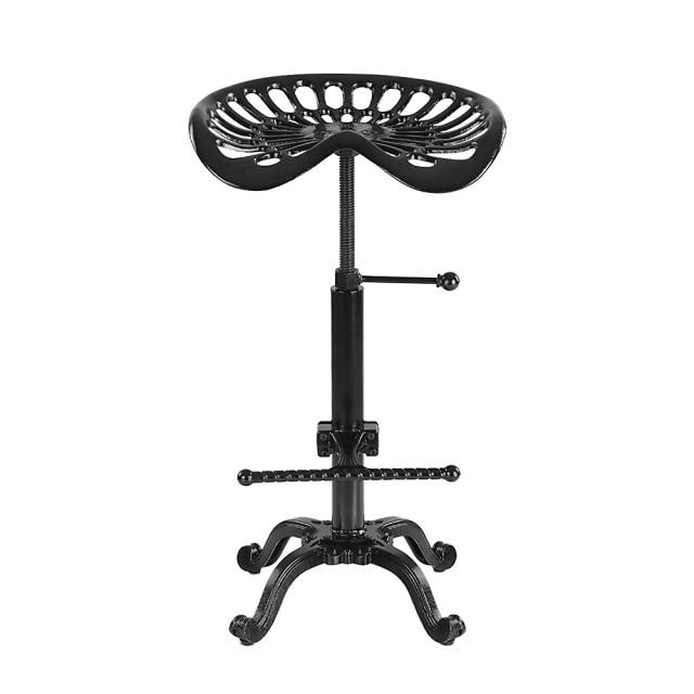 Adjustable Ergonomic Rolling Saddle Chair Bar Counter Stool