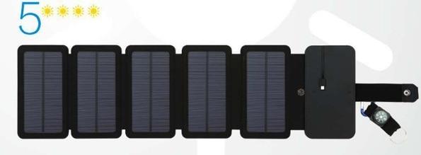 Portable Solar Powered Charger Panel Foldable