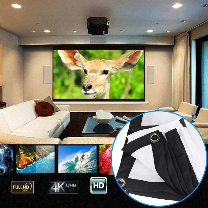 Portable Home Theater Projector Screen 4K