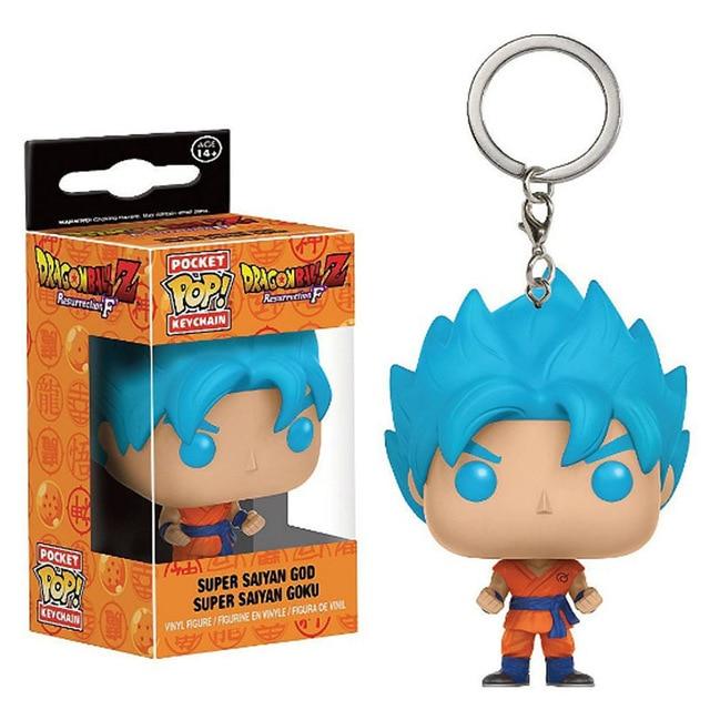 Dragon Ball Z Keychain <br> Blue Goku Funko Pop
