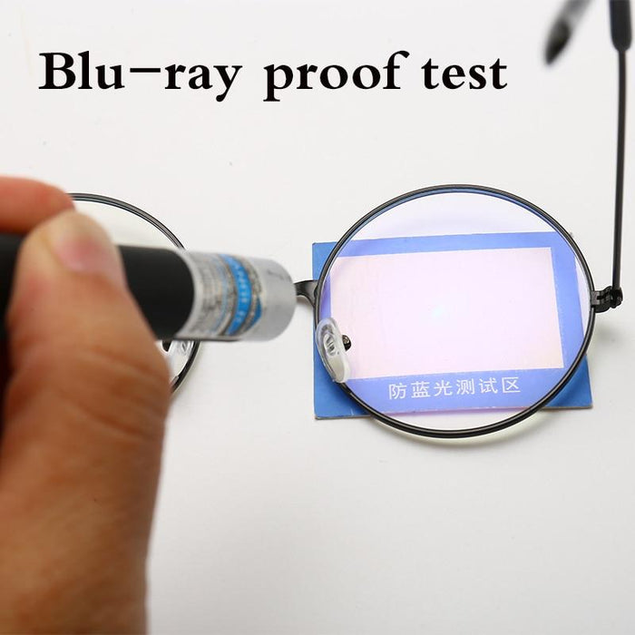 Anti Blue Light Blocking Filter Round Computer Glasses