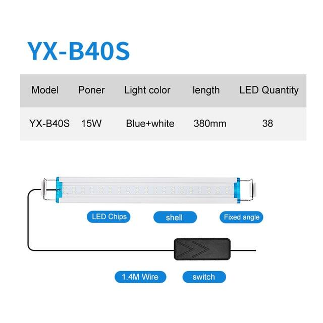 LED Aquarium Fish Tank Light