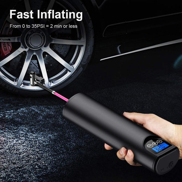 Digital Car Tire Inflator Portable Air Pump