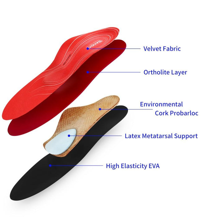 High Arch Support Inserts Flat Feet Shoe Insoles