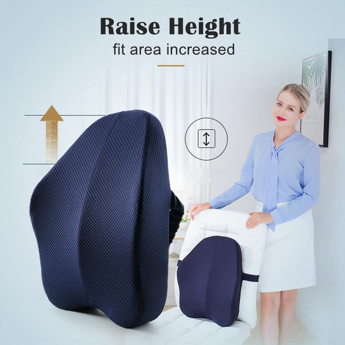 Lumbar Back Support Pillow Cushion For Chairs