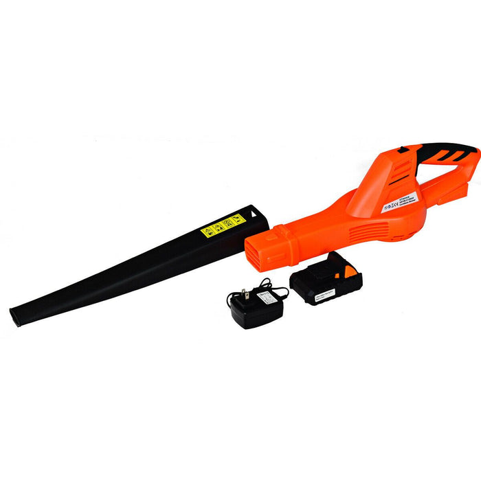 Powerful 20V Cordless Battery Powered Leaf Blower