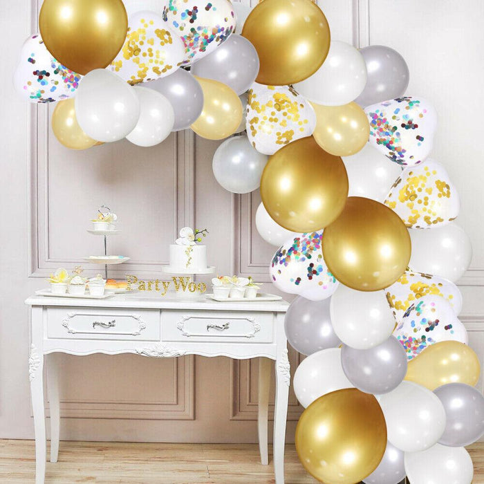 Premium Balloon Decoration Garland Arch Kit 100 pcs