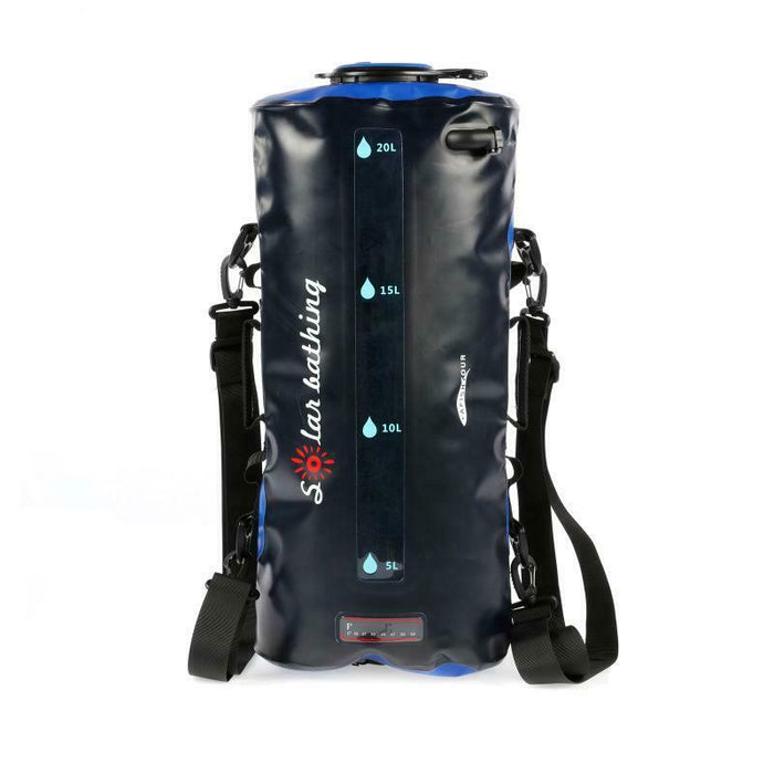 Large Outdoor Camping Solar Shower Bag With Pump
