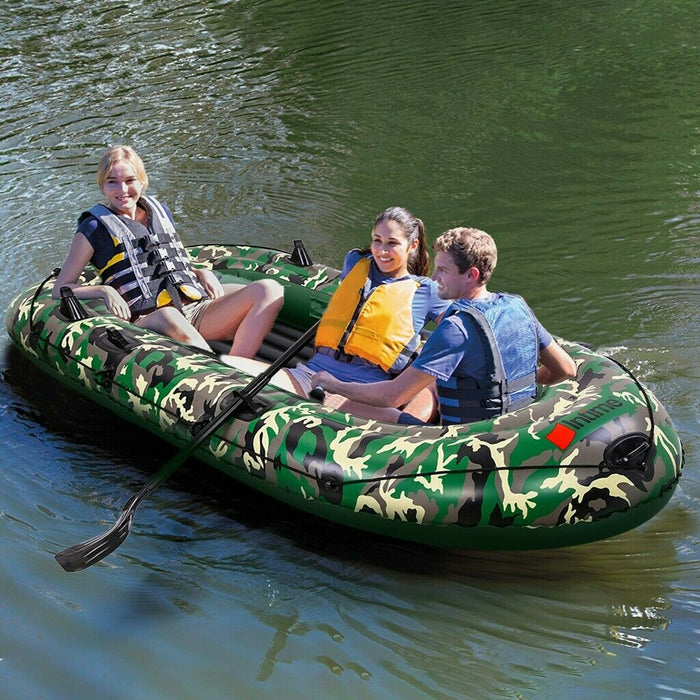 Large Spacious Inflatable Blow Up Fishing Boat
