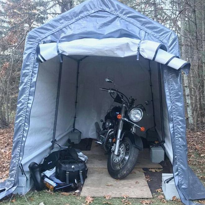 Portable Compact Pop Up Garage Carport Tent 6' x 8'
