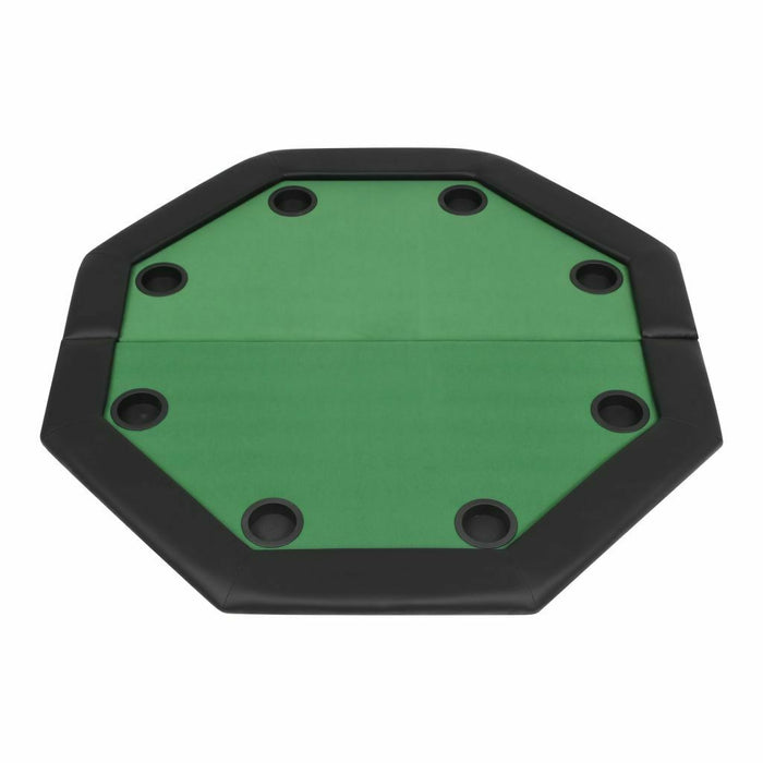 Large Folding Compact Portable Poker Octagon Game Table