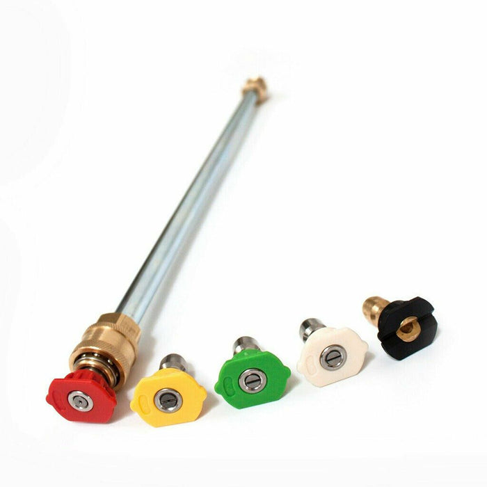 Power Pressure Washer Extension Spray Wand 4000 Psi