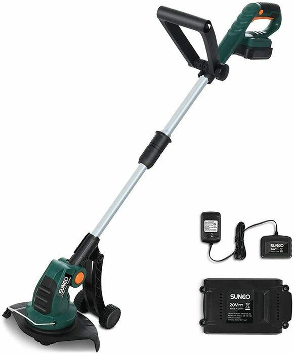 2 in 1 Electric Battery Powered Garden Landscape Lawn Edger Tool