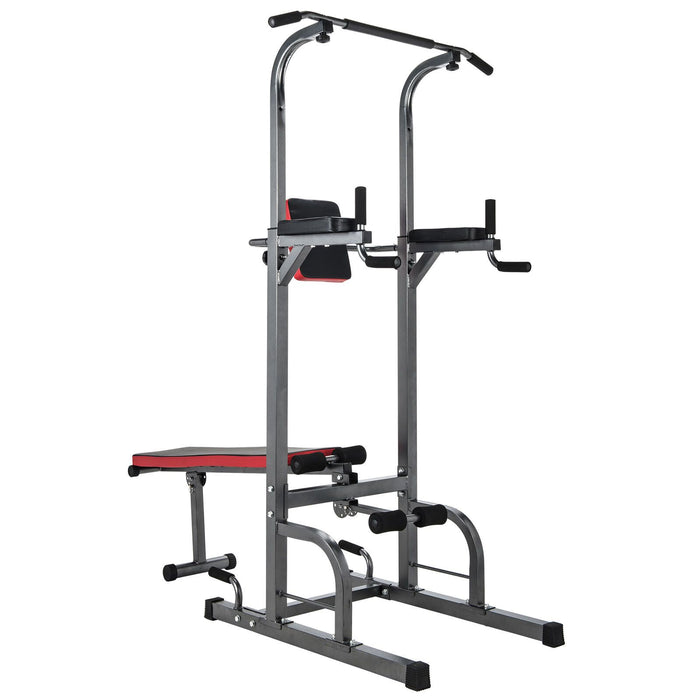 4 in 1 Heavy Duty Pull Up Bar And Dip Station