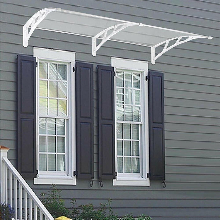 Large Retractable Over Door Canopy Awning 78" x 39"