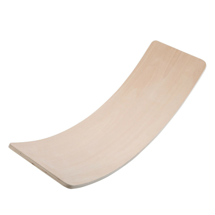 Premium Wooden Surf Exercise Wobble Balance Board