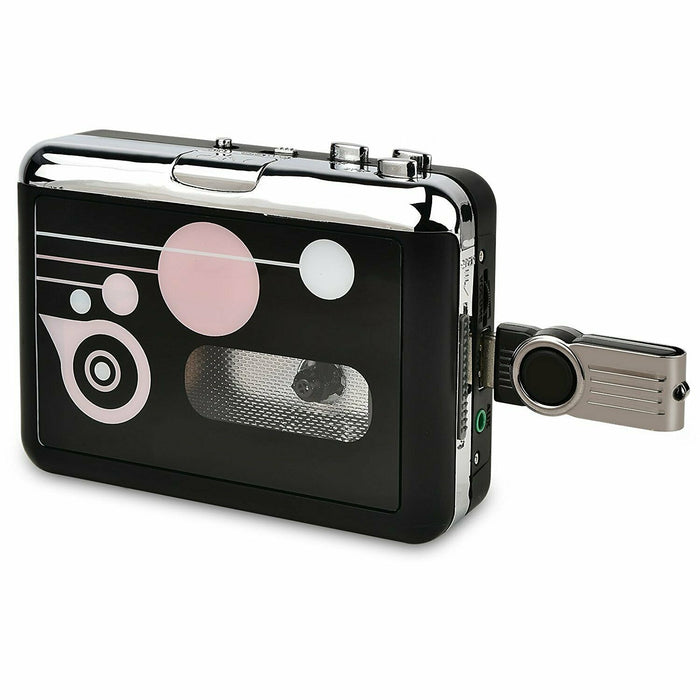 Portable Compact Radio Cassette Tape Player