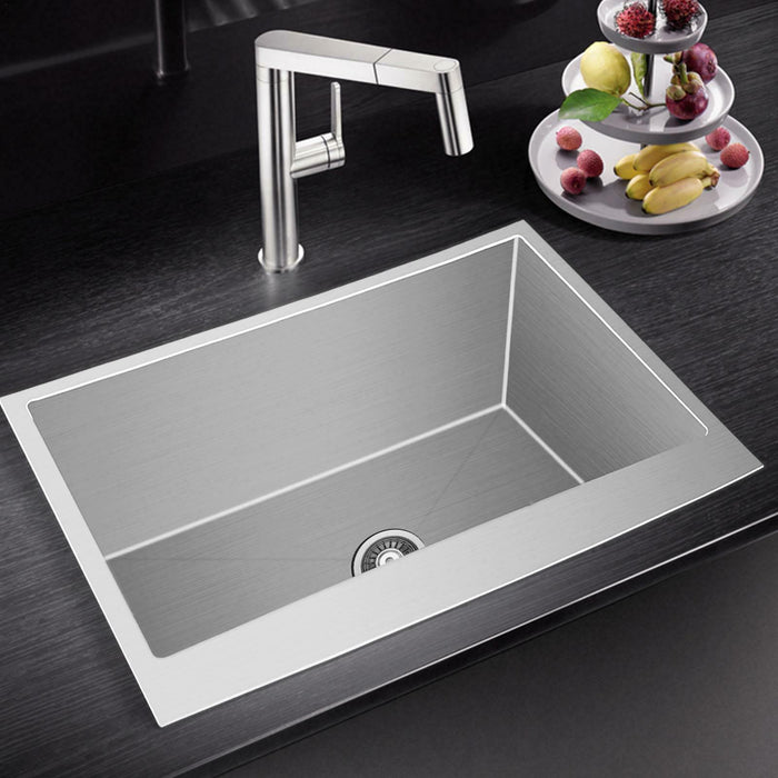 Large Stainless Steel Kitchen Drop In Farmhouse Apron Sink 36" x 21"