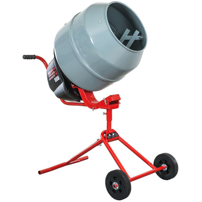 Portable Electric Concrete Cement Mixer Barrow Machine