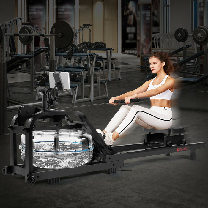 Portable Compact Seated Home Exercise Rowing Machine