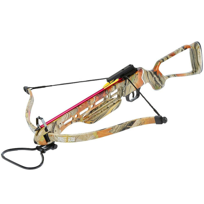 Small Tactical Hunting Crossbow With Arrows 150 lbs