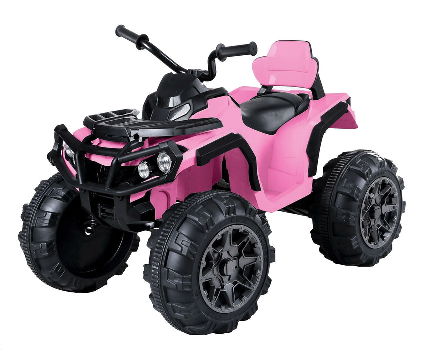 Kids Ride On Electric Four Wheeler ATV Quad W/ Lights And Music