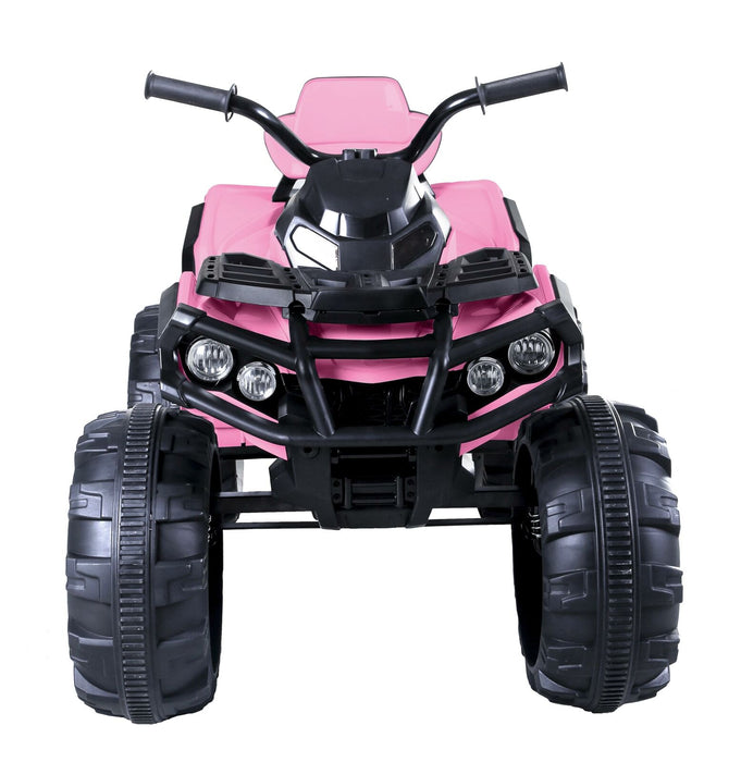 Kids Ride On Electric Four Wheeler ATV Quad W/ Lights And Music