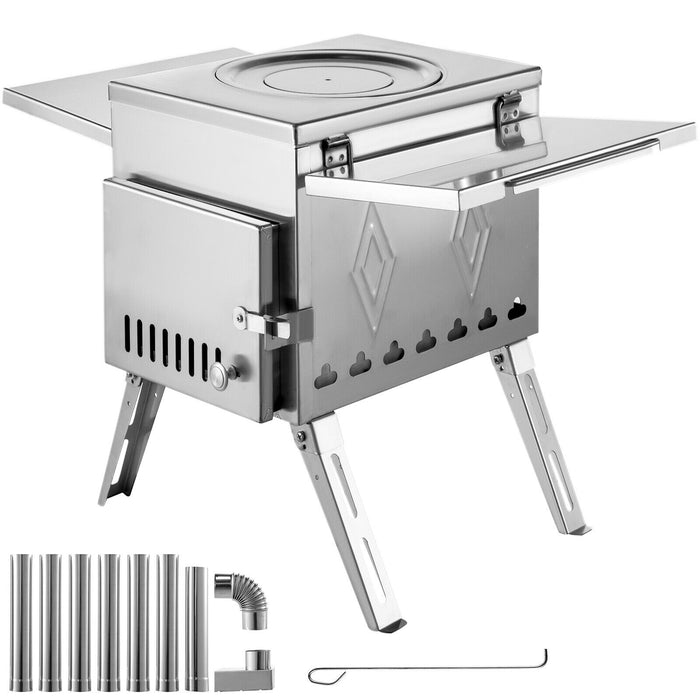 Small Outdoor Freestanding Portable Wood Burning Stove