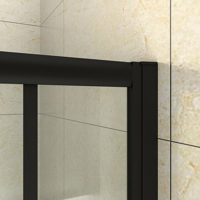 Freestanding Corner Shower Cabin Enclosure Glass Doors