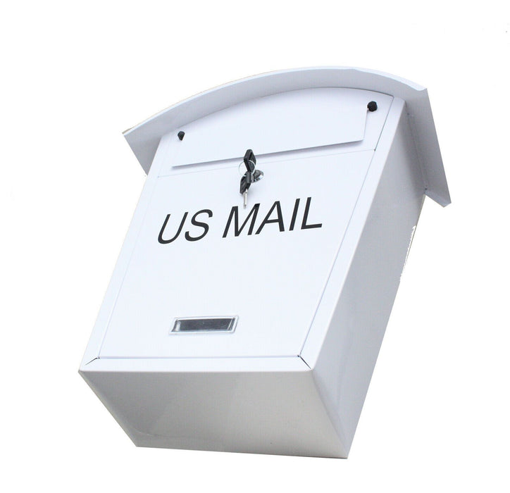 Wall Mounted Steel Locking Box Mail Box