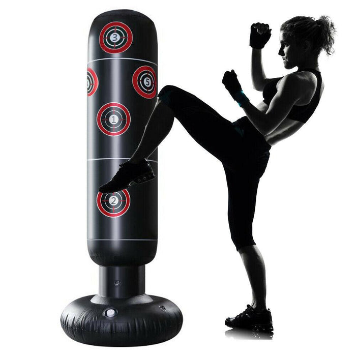Stand Up Punching Bag Free Standing Inflatable Boxing Punching Bag