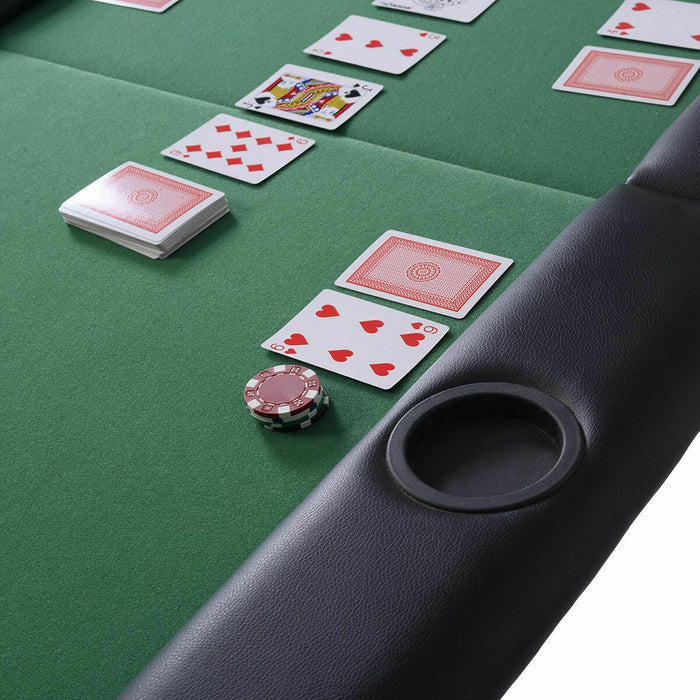 Texas Holdem Poker Table Casino Foldable Play TableTop