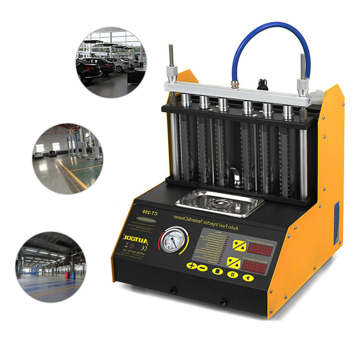 Ultrasonic Fuel Injector Cleaner Tester Cleaning Machine